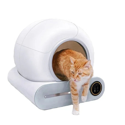 Bac à Litière Autonettoyant Connecté pour Chat