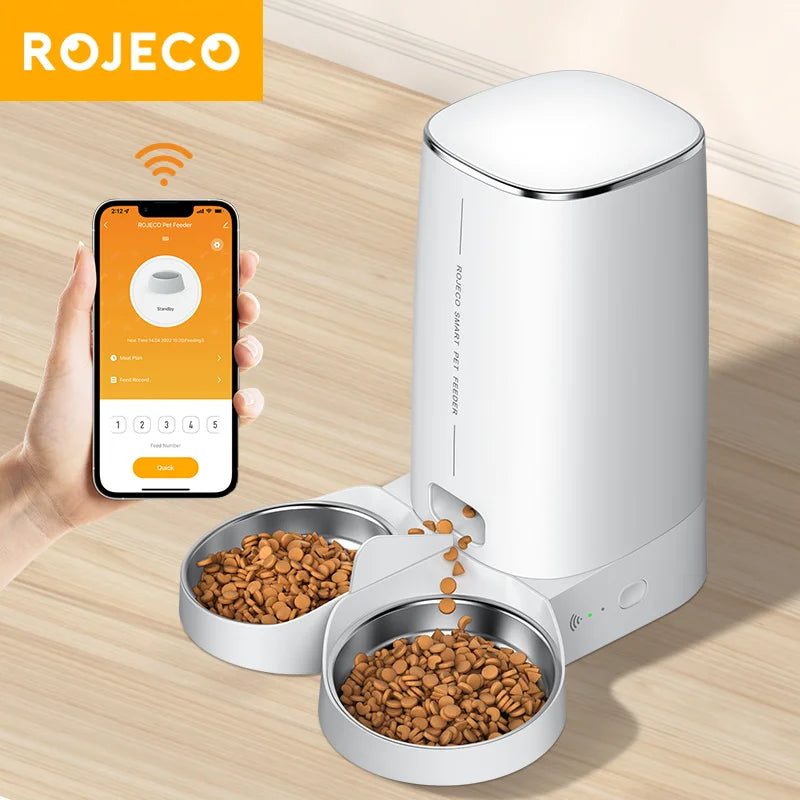 Mangeoire Automatique Connectée 4 L pour Chat