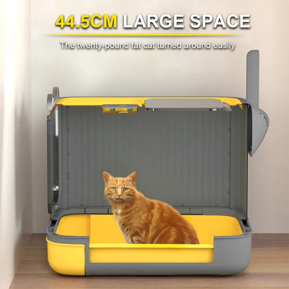 Maison de litière fermée pour chat