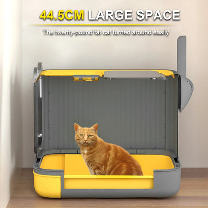 Maison de litière fermée pour chat