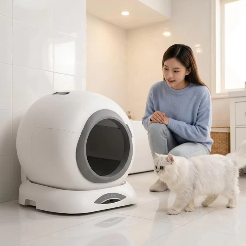 Litière Auto Connectée 65 L